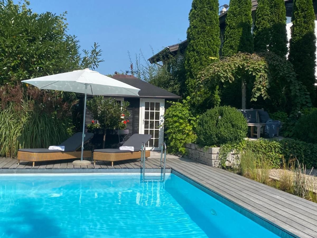 Landhaus Am Plattenbichl - Luxus Apartment Mit Privat-Pool Und Sauna - Im Sommer Bergbahn Inklusive 奥伯斯特多夫 外观 照片